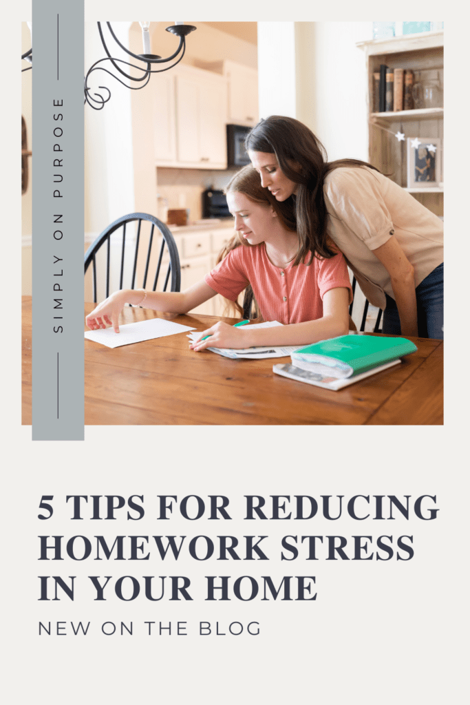 reduce homework stress