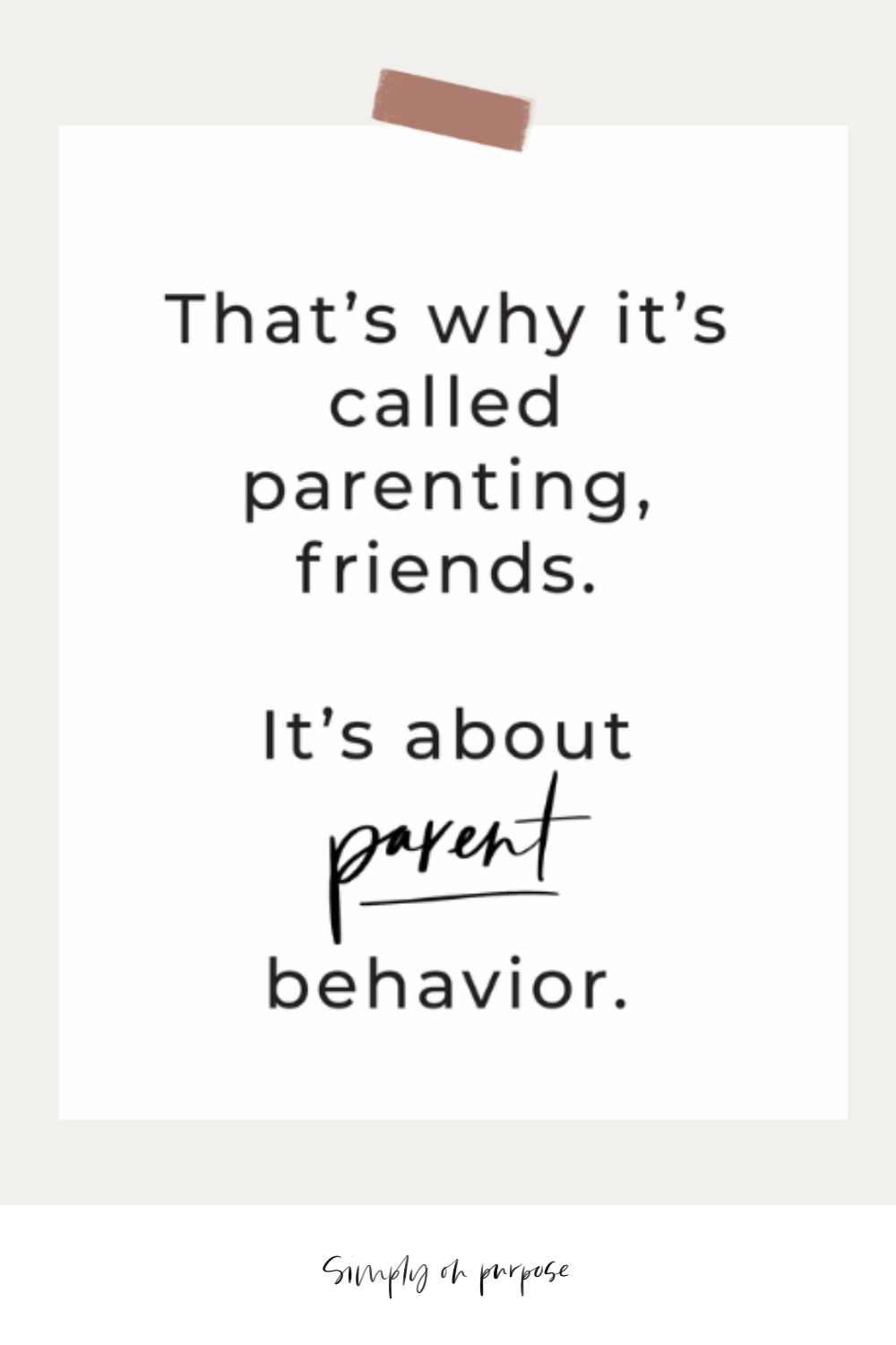 be a better parent