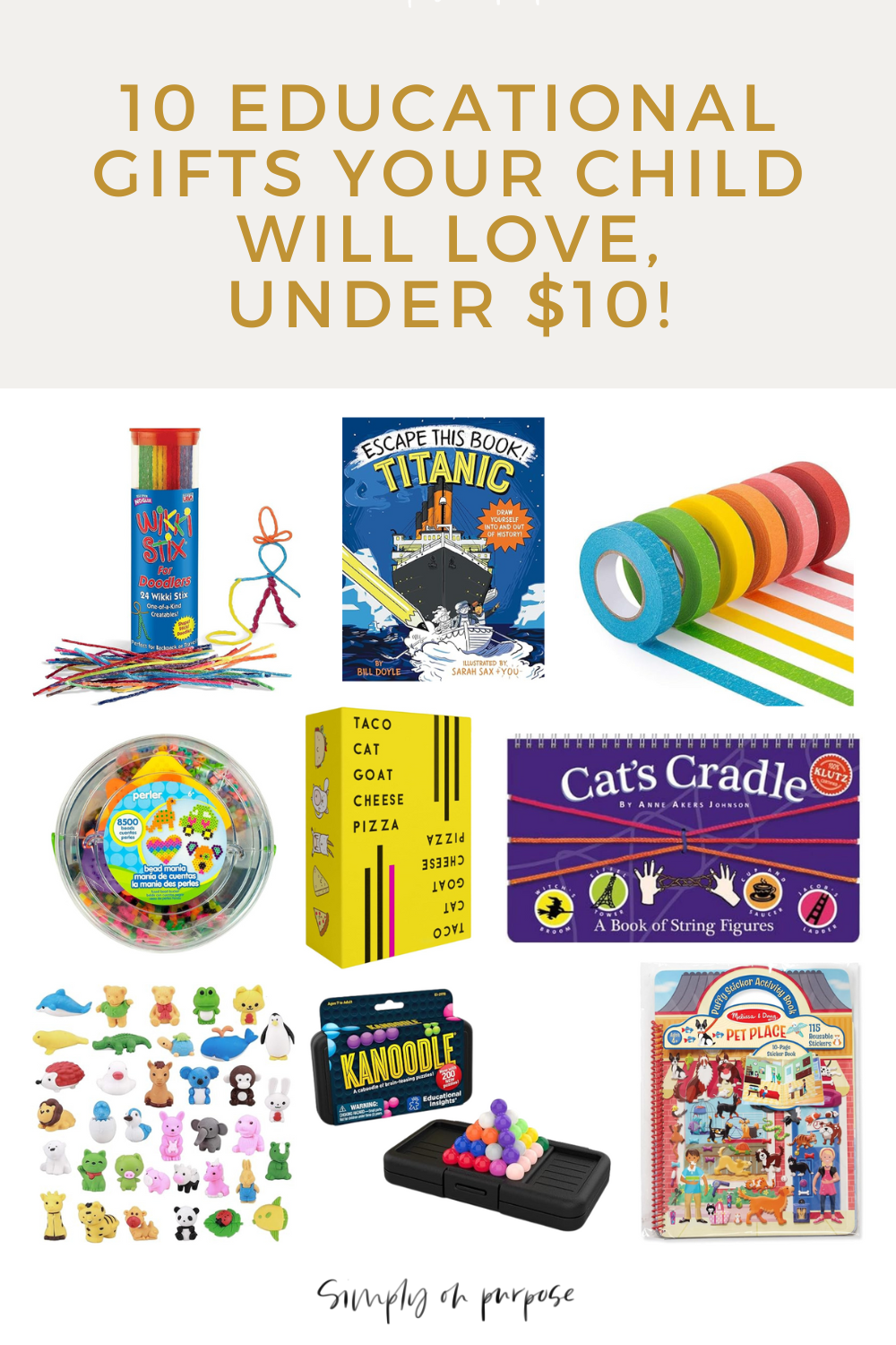 Gifts for children under 10 on sale