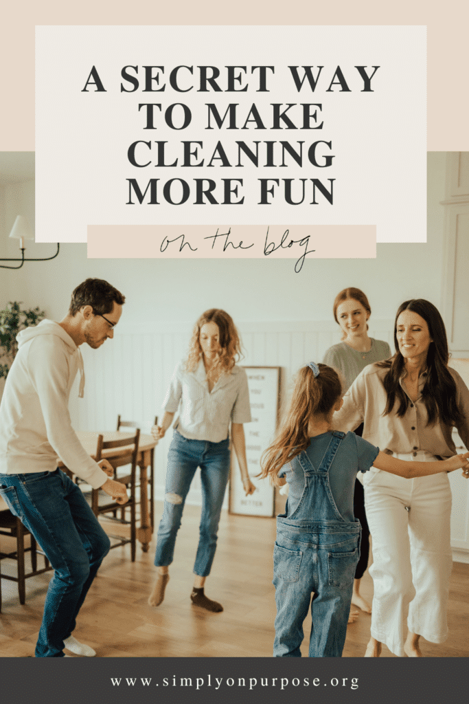 make cleaning fun