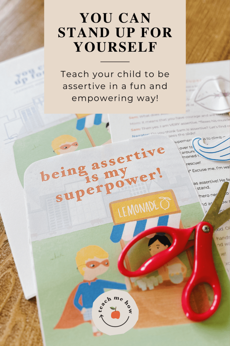 A Tip That Helps Kids Be Assertive And Stand Up for Themselves Simply