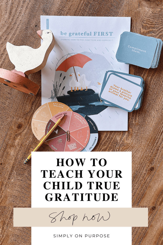 teach true gratitude