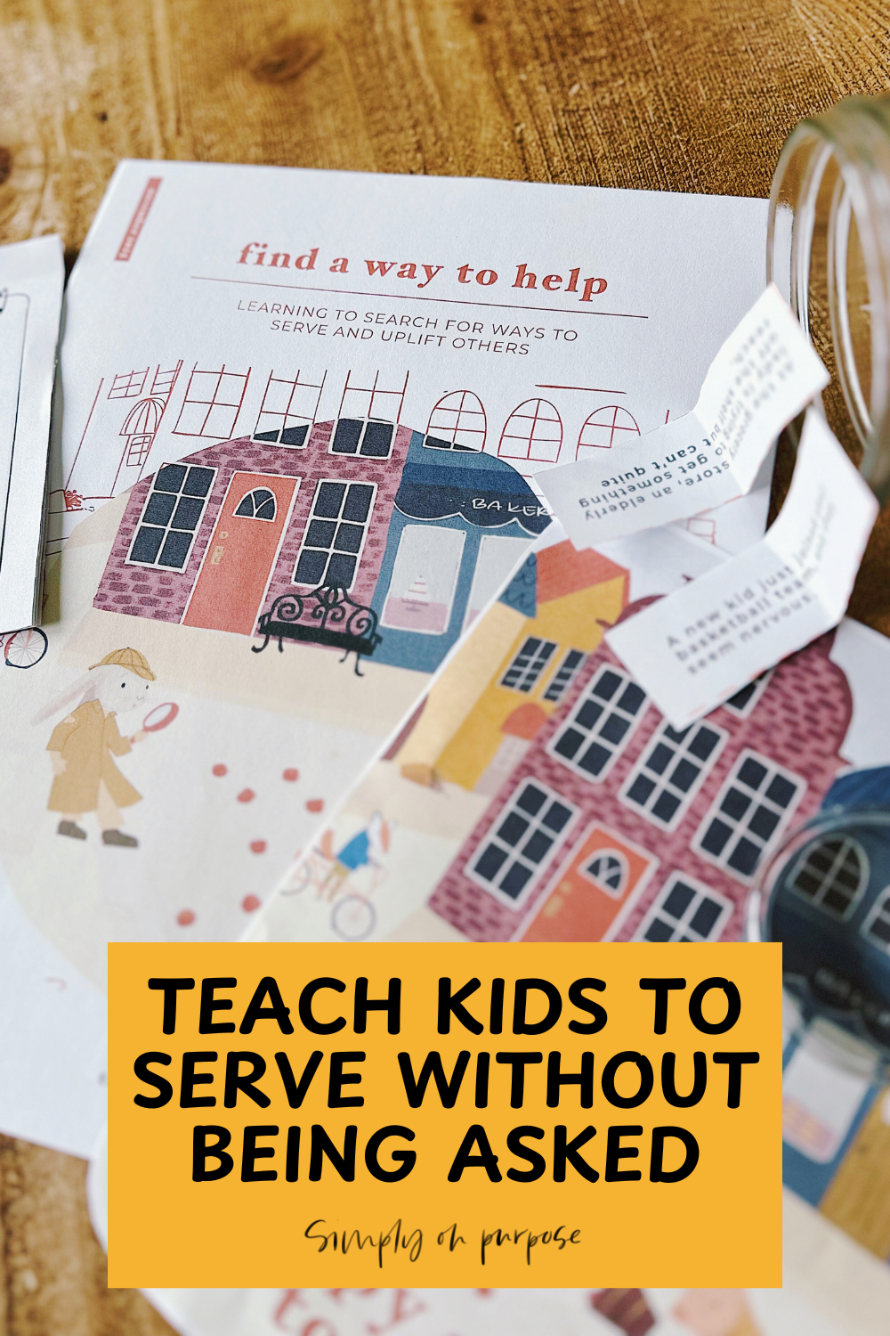 teach kids to serve
