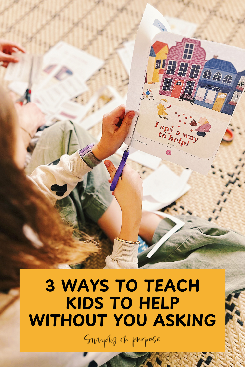 teach kids to be helpful