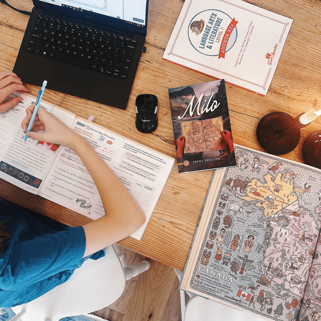 homeschool curriculum for middle schooler